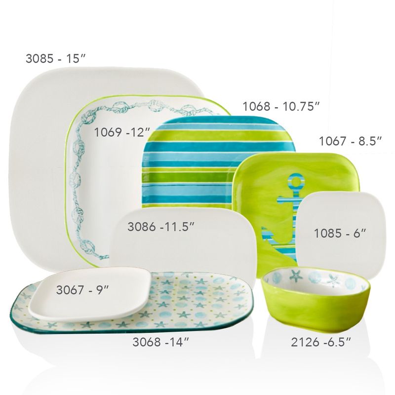 15" SQUIRCLE SQUARE PLATTER