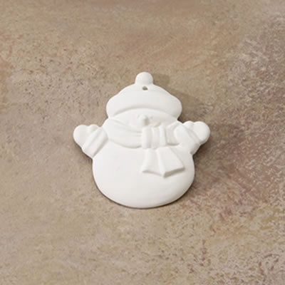 SNOWMAN FLAT ORNAMENT