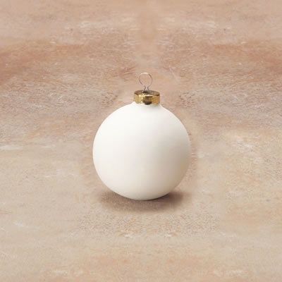 SMALL BALL ORNAMENT W/CAP