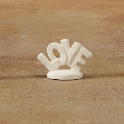 5218 - LOVE WORD TINY TOPPER