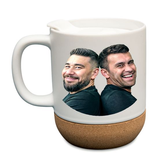 Kubek SZiT z korkiem duży