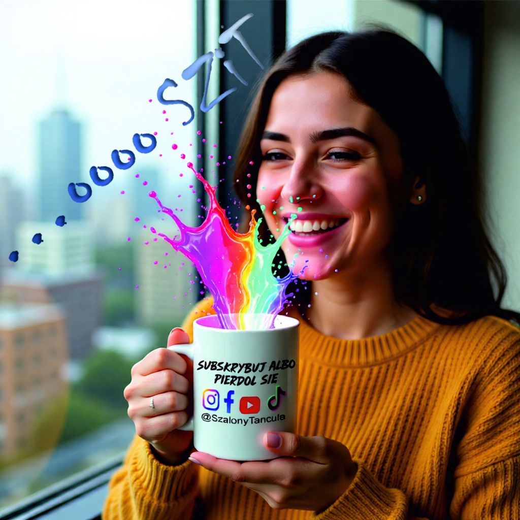 SZiT Kubek biały-bieluchny