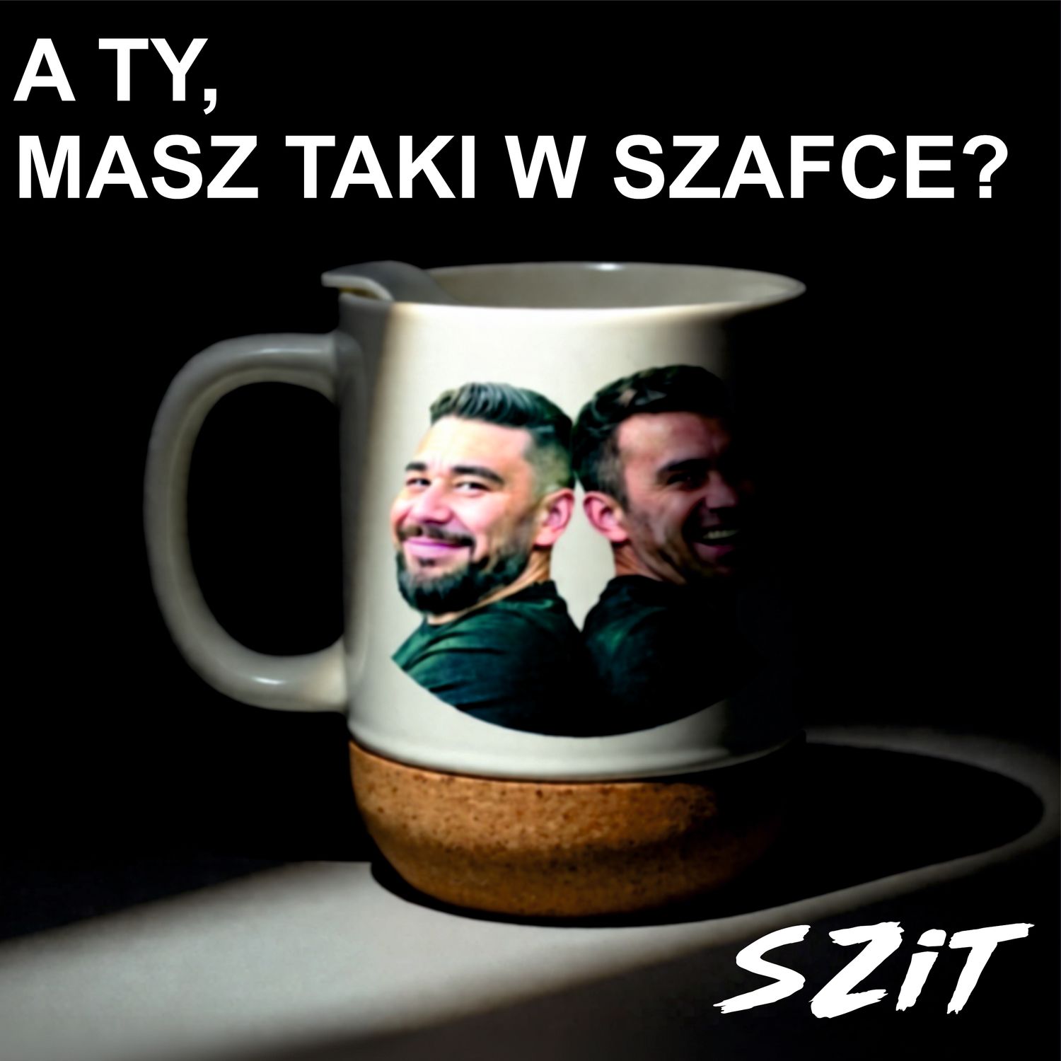 Kubek SZiT z korkiem duży