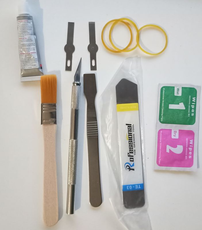 Set Kit Outils réparation vitre arriere complet