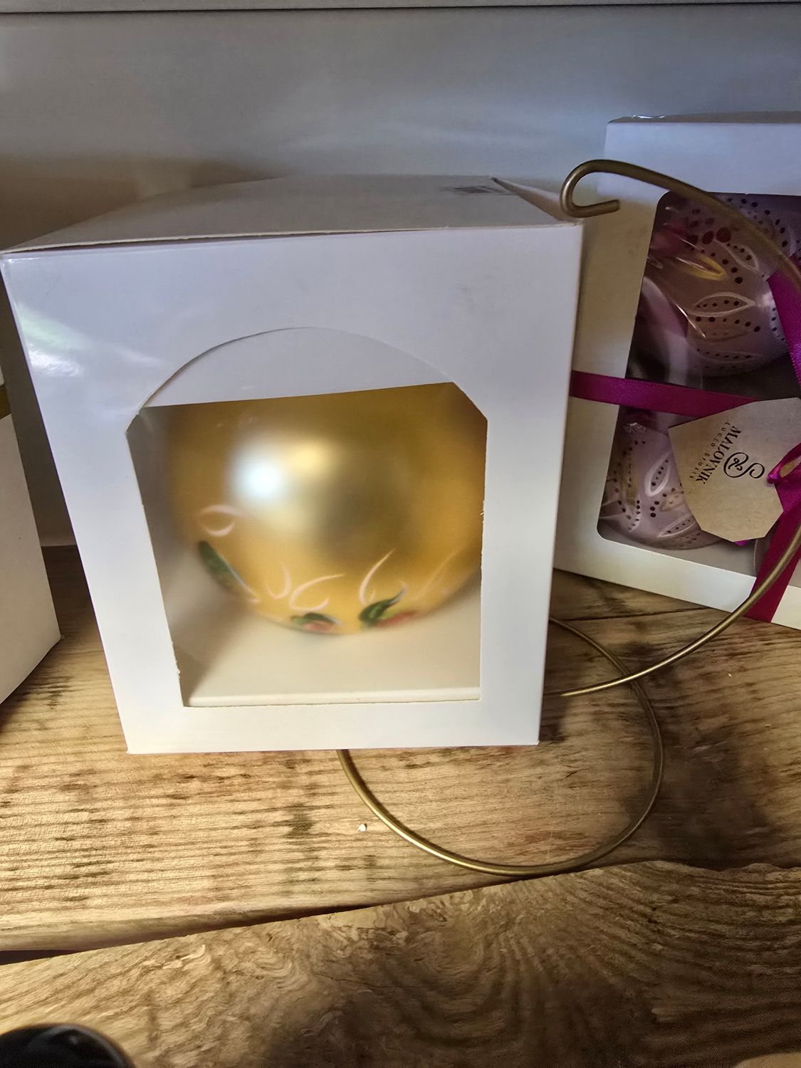 BOMBKA ŚWIĄTECZNA STOJAK