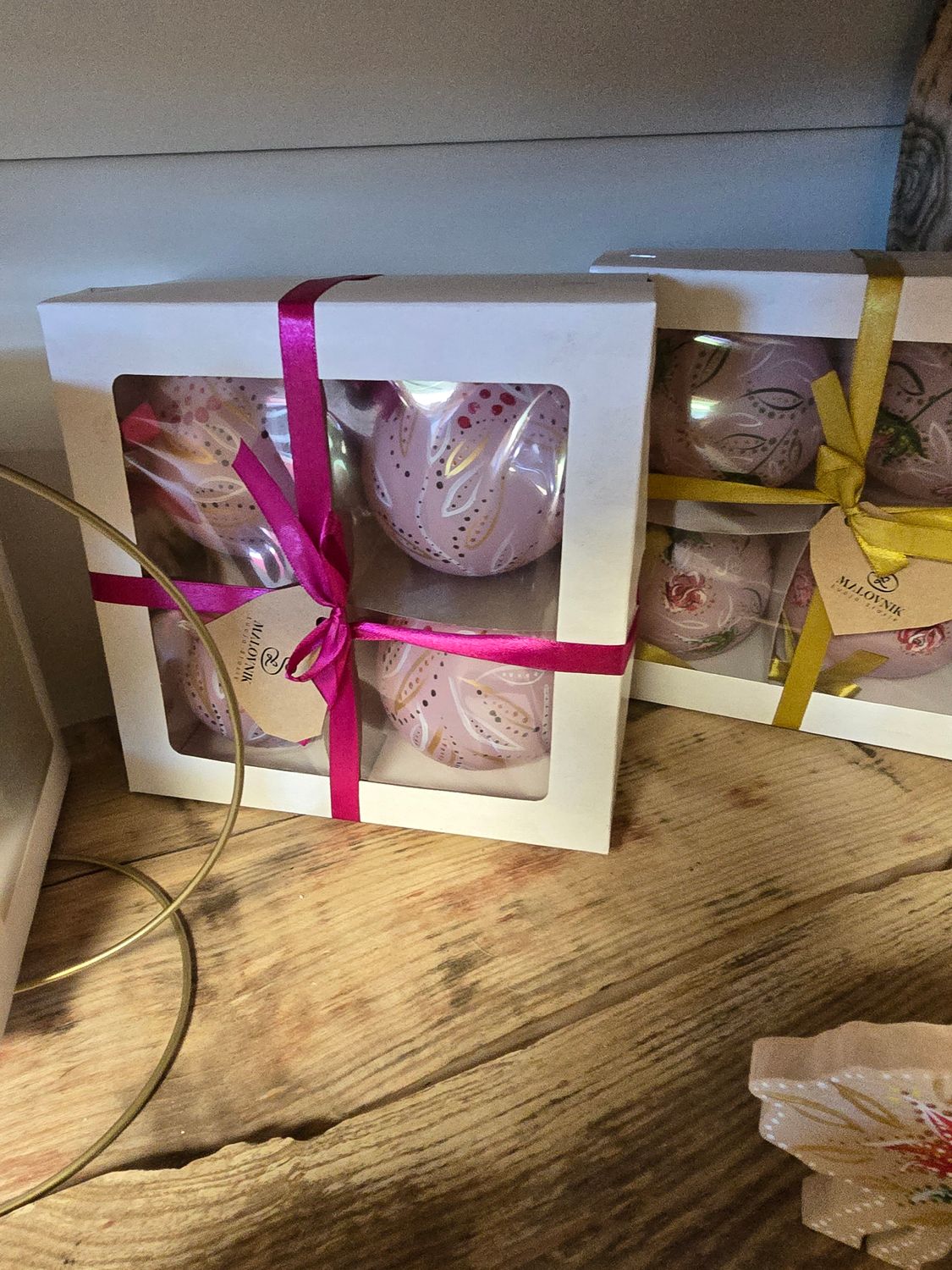 BOMBKI ŚWIĄTECZNE  4 SZTUKI