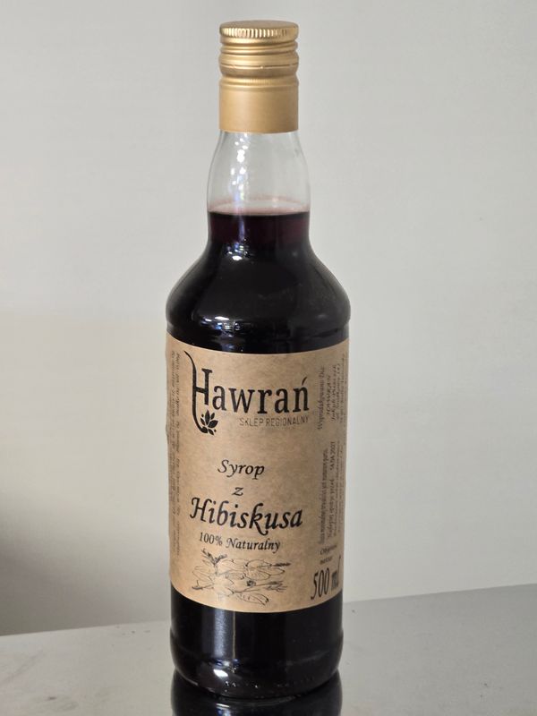 SYROP Z HIBISKUSA 500 ml