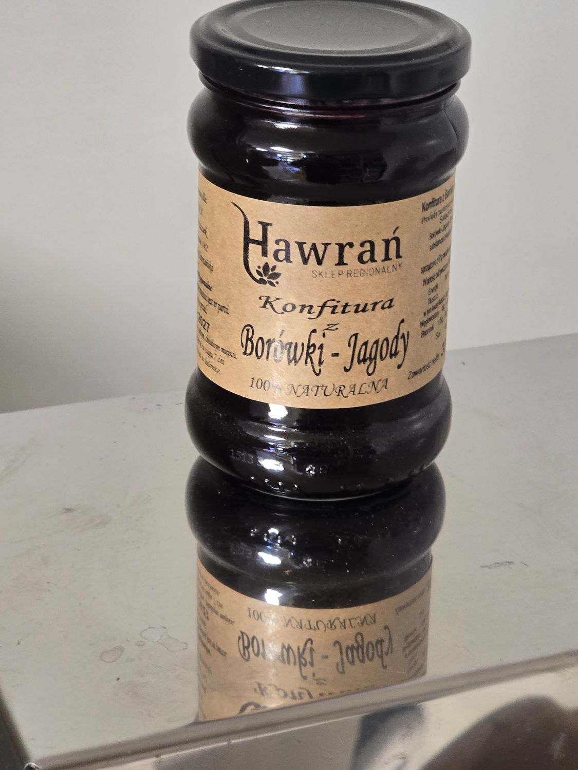 KOMFITURA BORÓWKI- JAGODY 370 g