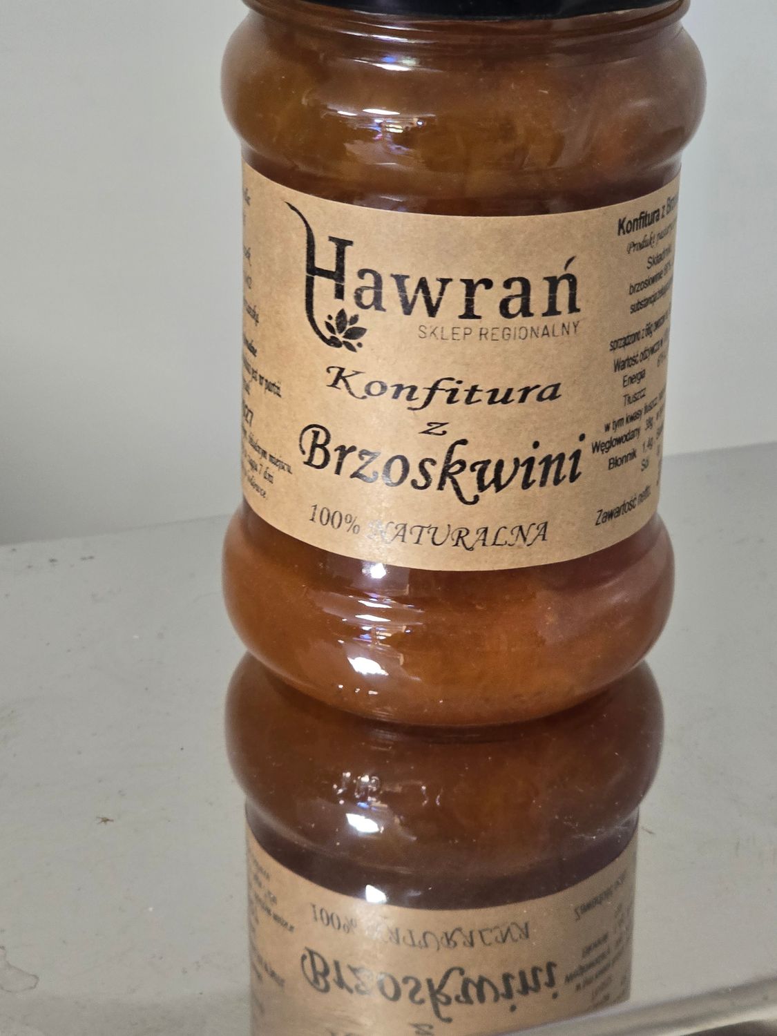 KOMFITURA Z BRZOSKWINI 370 g