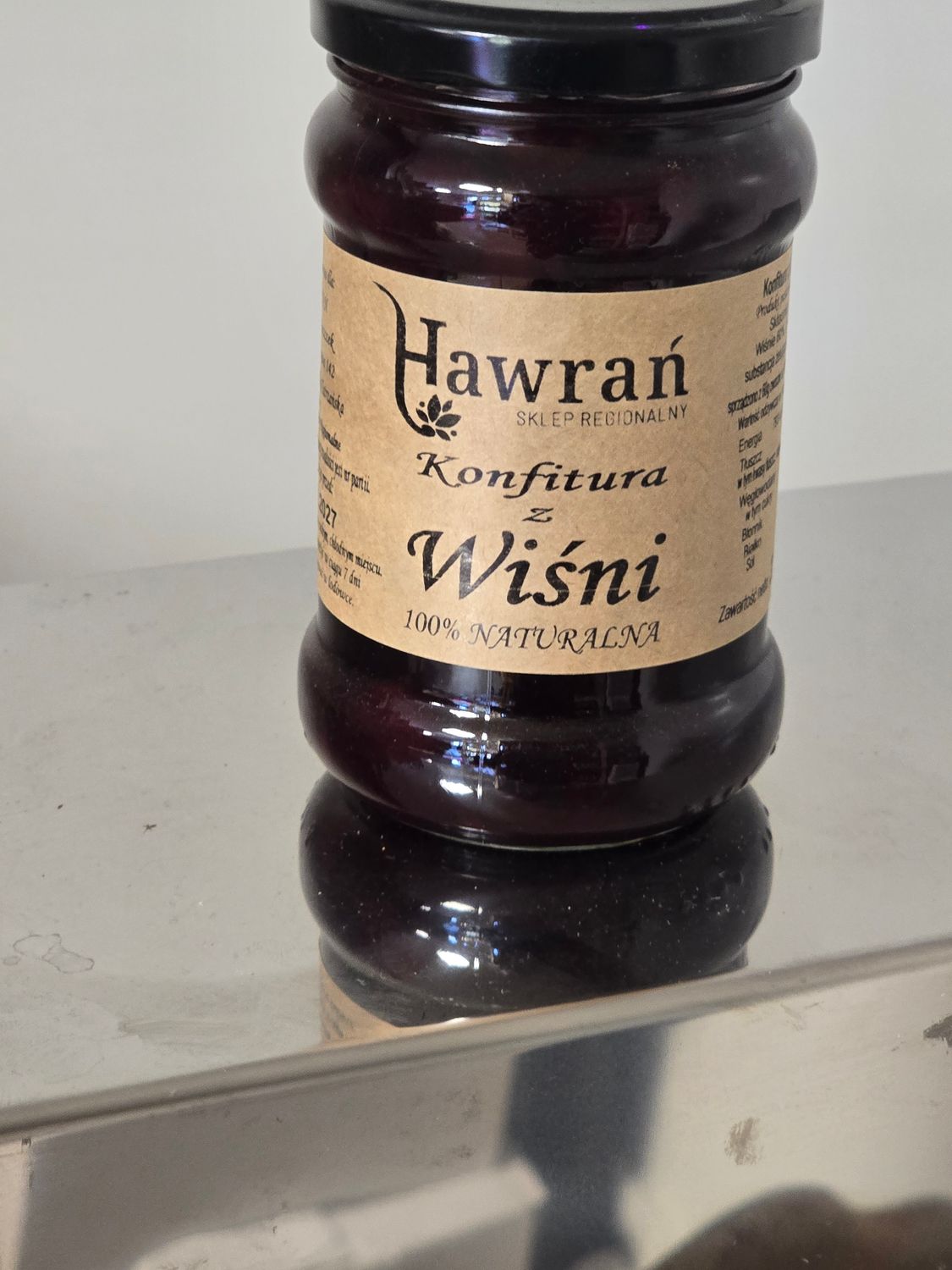 KOMFITURA Z WISNI 370 g