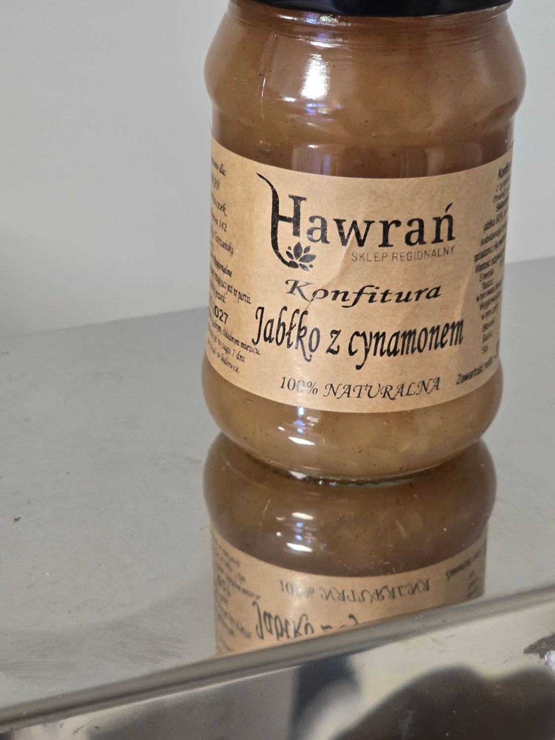 KOMFITURA JABŁKO Z CYNAMONEM 370 g