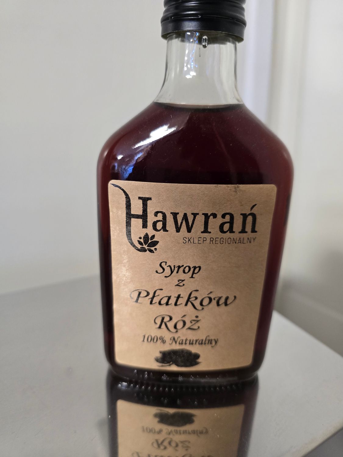 SYROP Z PLATKÓW RÓŻ 200 ml