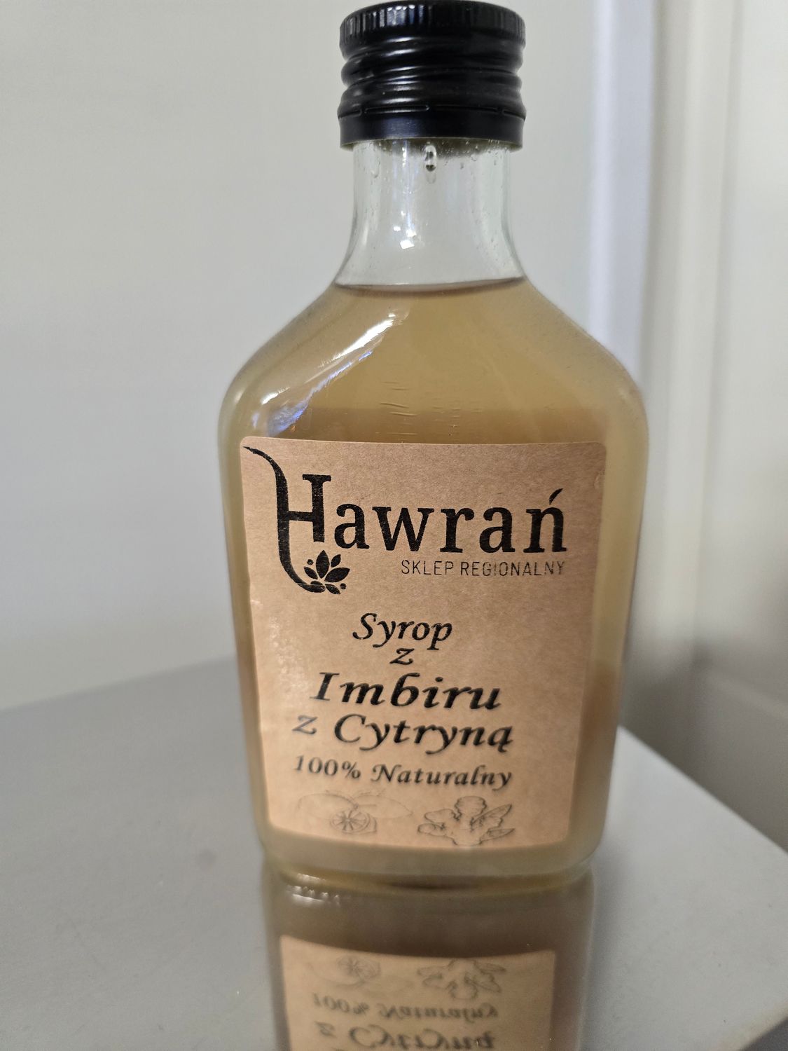 SYROP Z IMBIRU Z CYTRYNĄ 200 ml