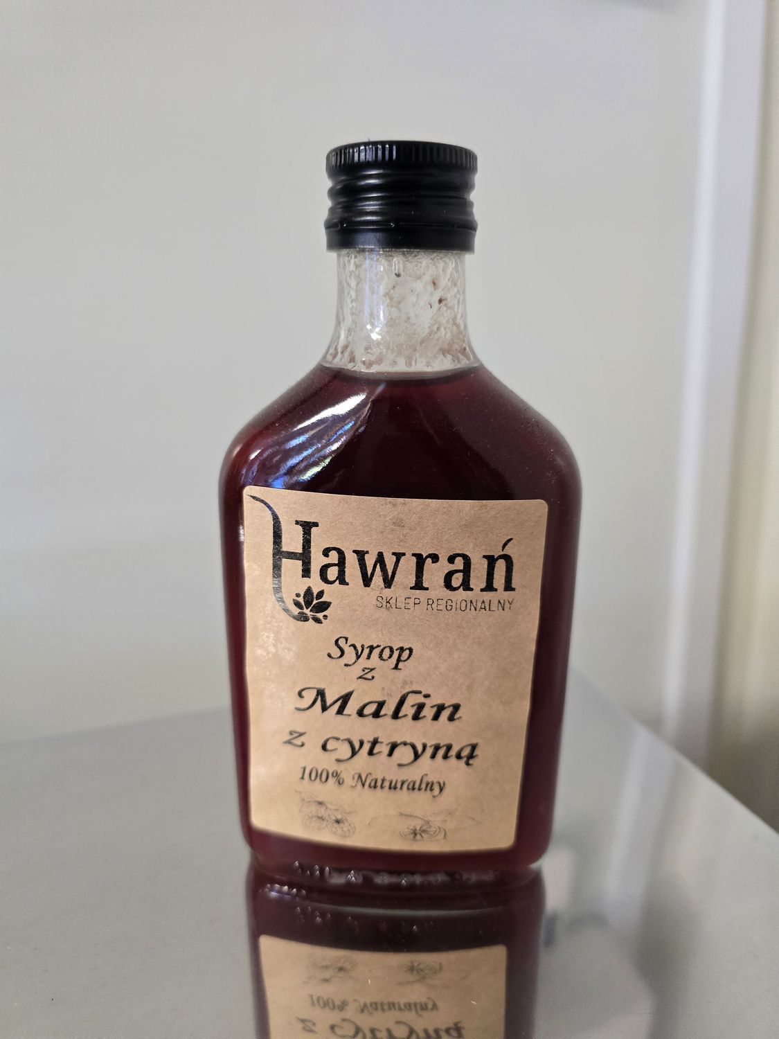 SYROP Z MALIN Z CYTRYNĄ 200 ml