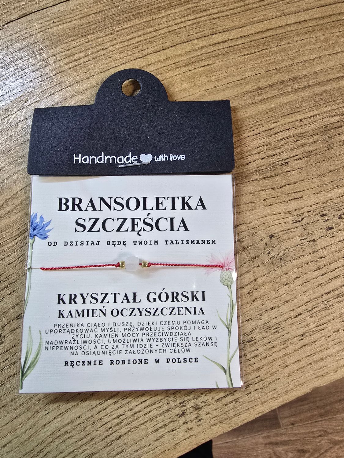 BRANSOLETKA SZCZĘŚCIA