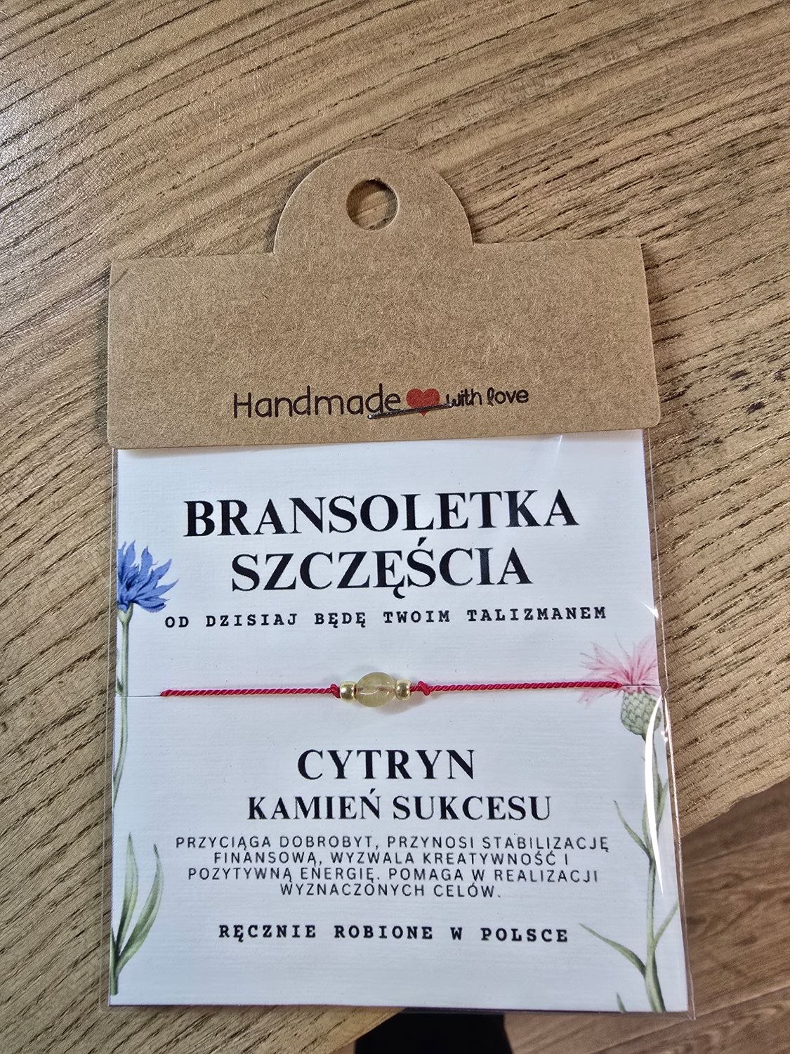 BRANSOLETKA SZCZĘŚCIA