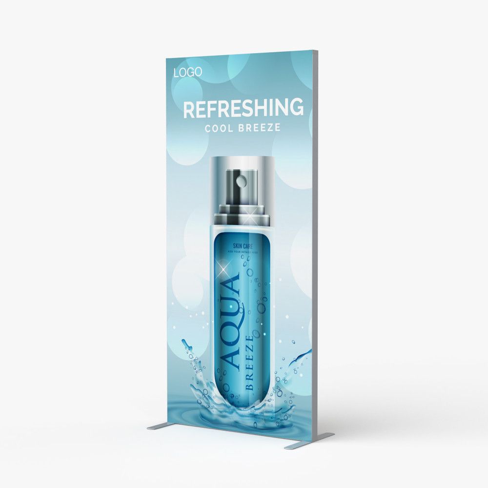 3ft SEG Fabric Stand + Art Design