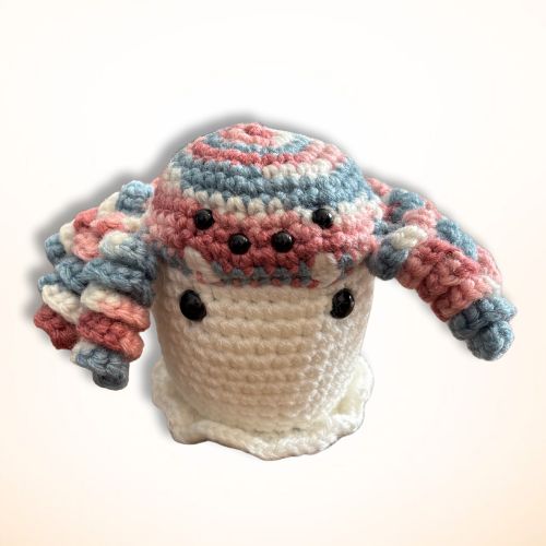 Pink & Blue Spider Ghost