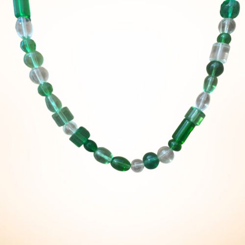 Green Beaded Choker