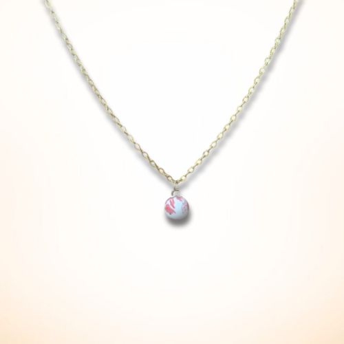 White Pendant Necklace