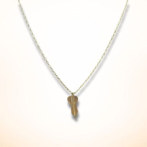 Honey Heart Necklace