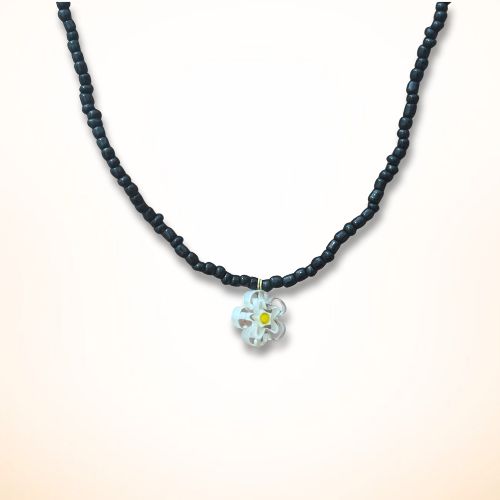 Beaded Daisy Choker