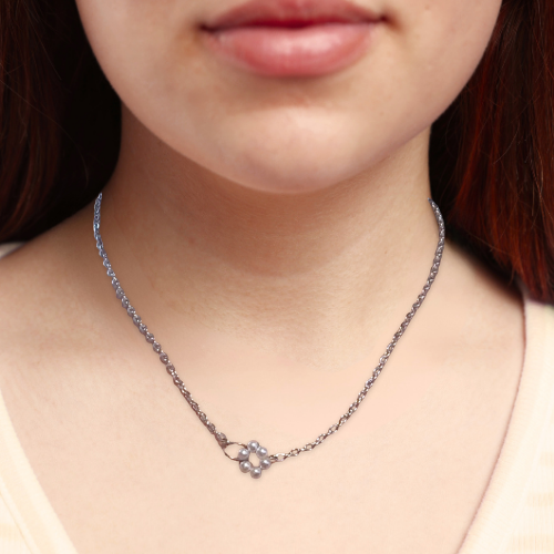 Pearl Flower Necklace