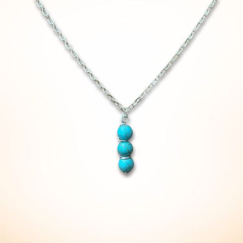 Turquoise Bead Choker