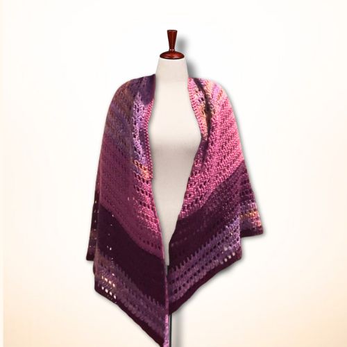 Lavender Blend Shawl