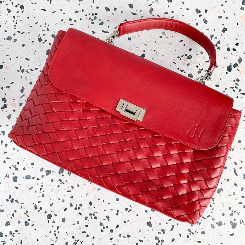 Suki Woven Shoulder Bag