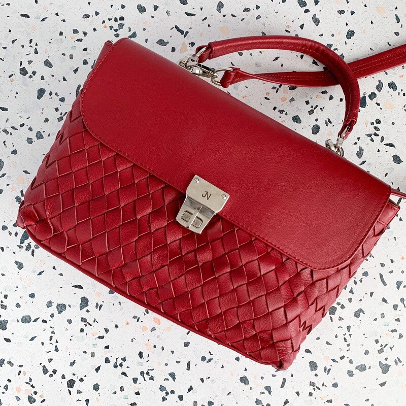 Classic Suki Woven Shoulder Bag