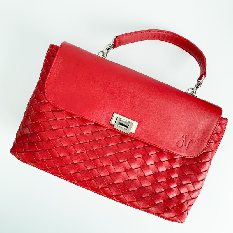 Suki Woven Shoulder Bag