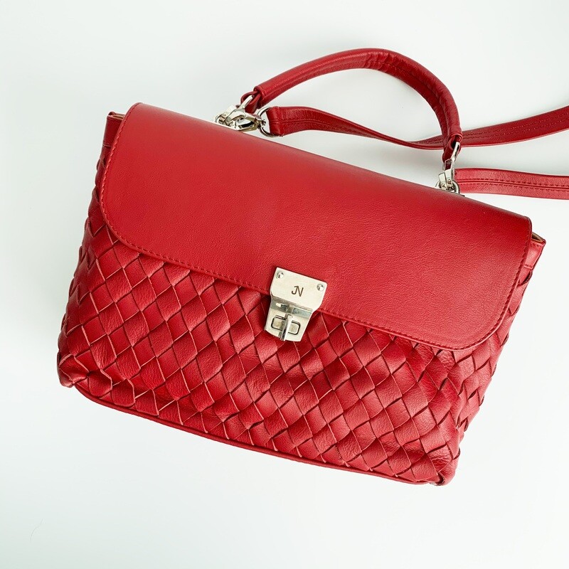 Classic Suki Woven Shoulder Bag