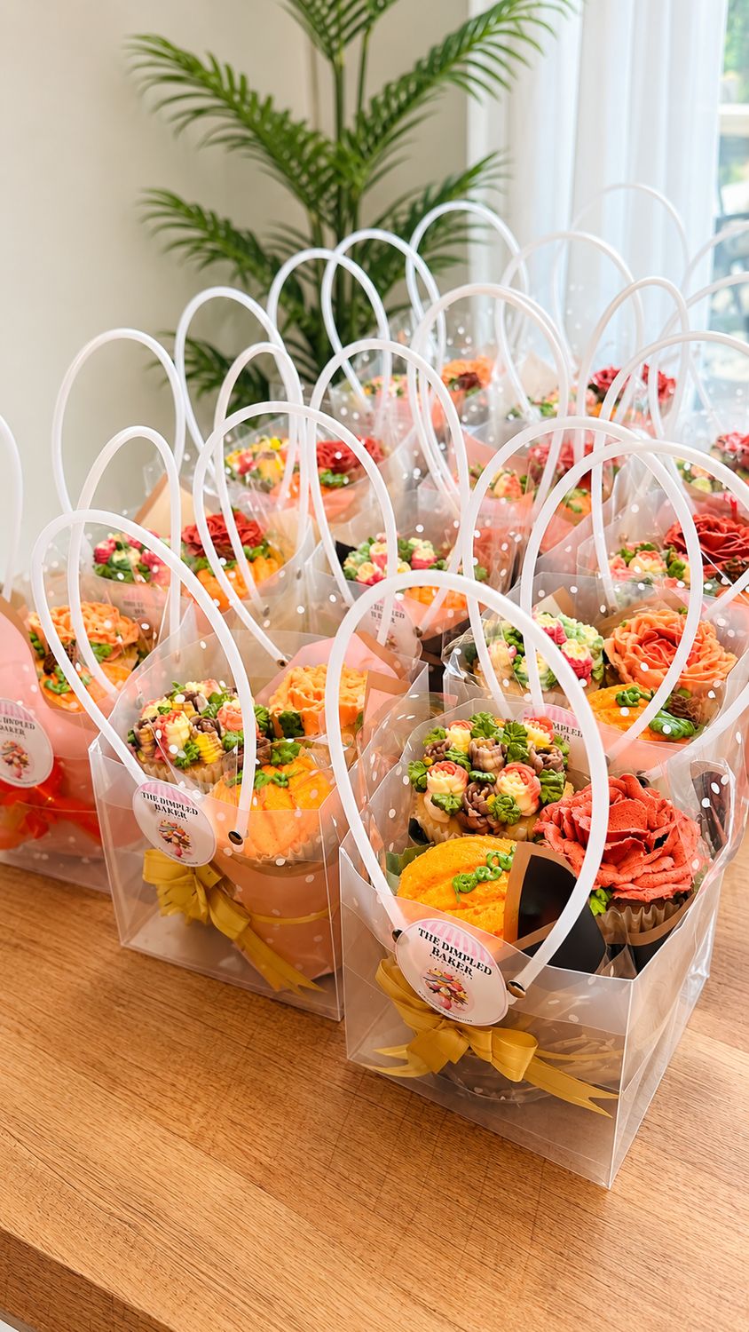 3 Pc Cupcake Bouquet