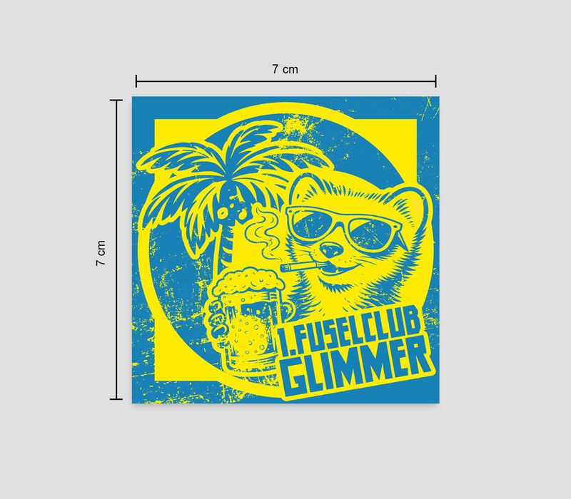 GLIMMER GOES MALLE Sticker 20 Stk – Malle Drop 2026