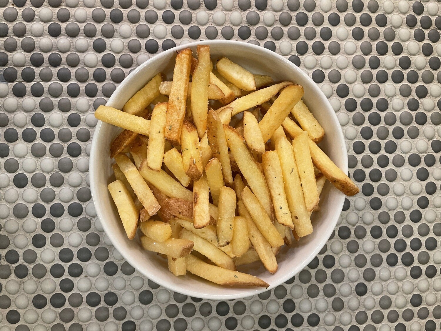 Картофель фри с соусом айоли