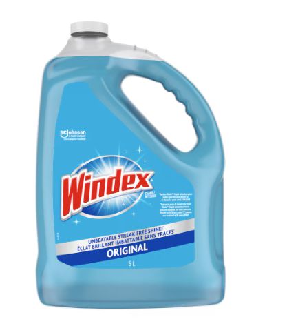 Windex Glass and Window Cleaner Refill, 5L