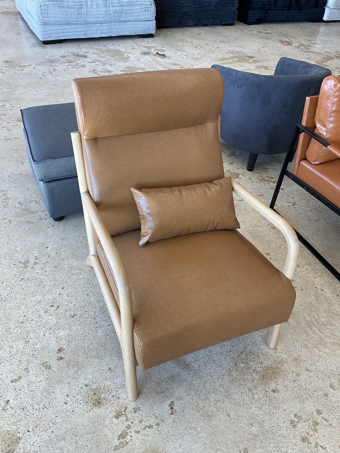 Modern brown chair