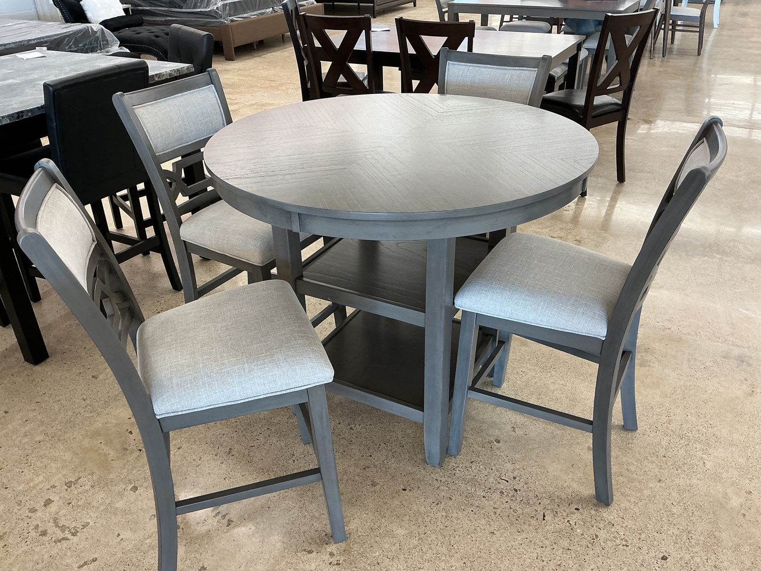Andrea 5 Piece Pub Dining Set