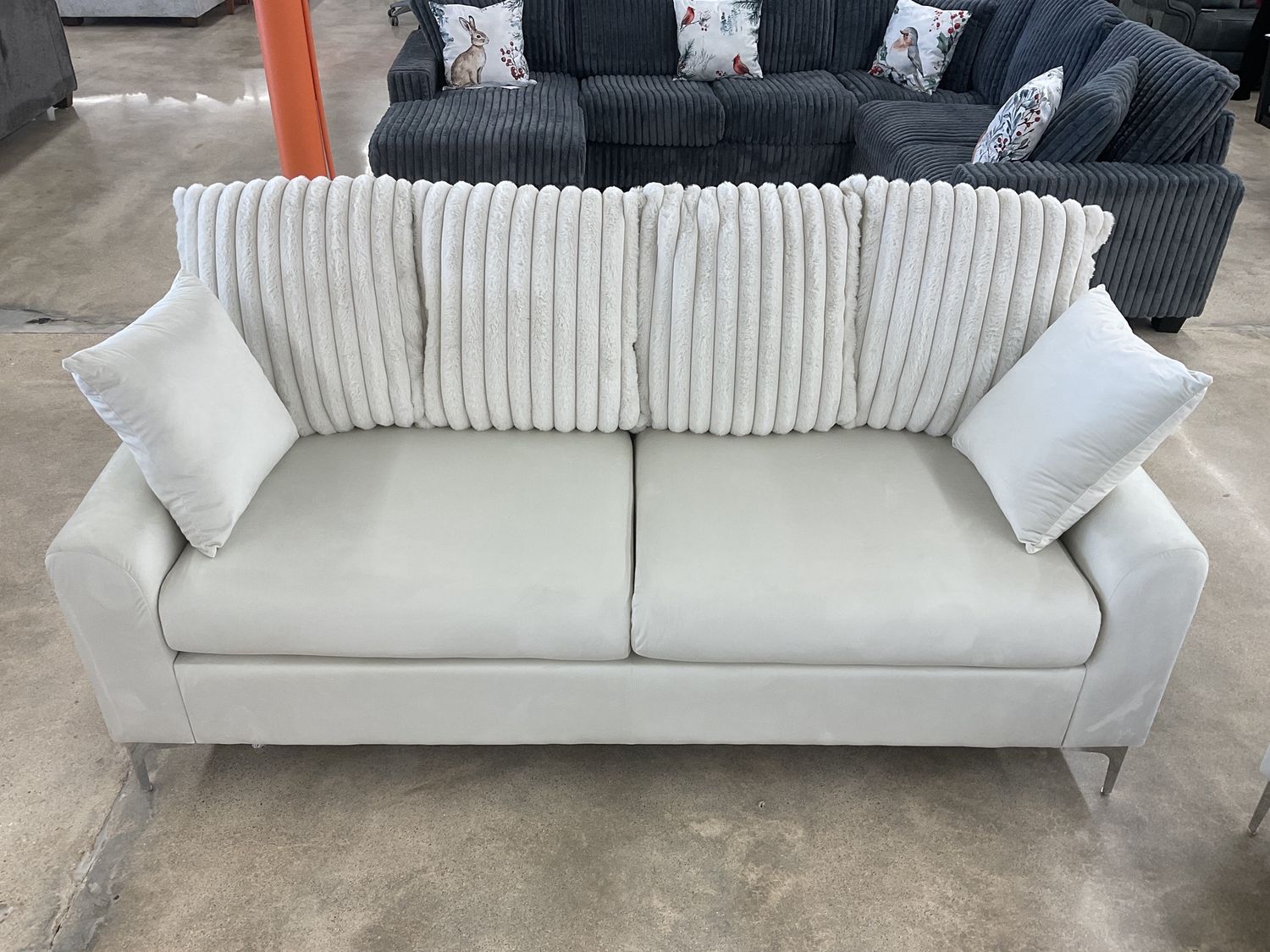 Melina beige sofa
