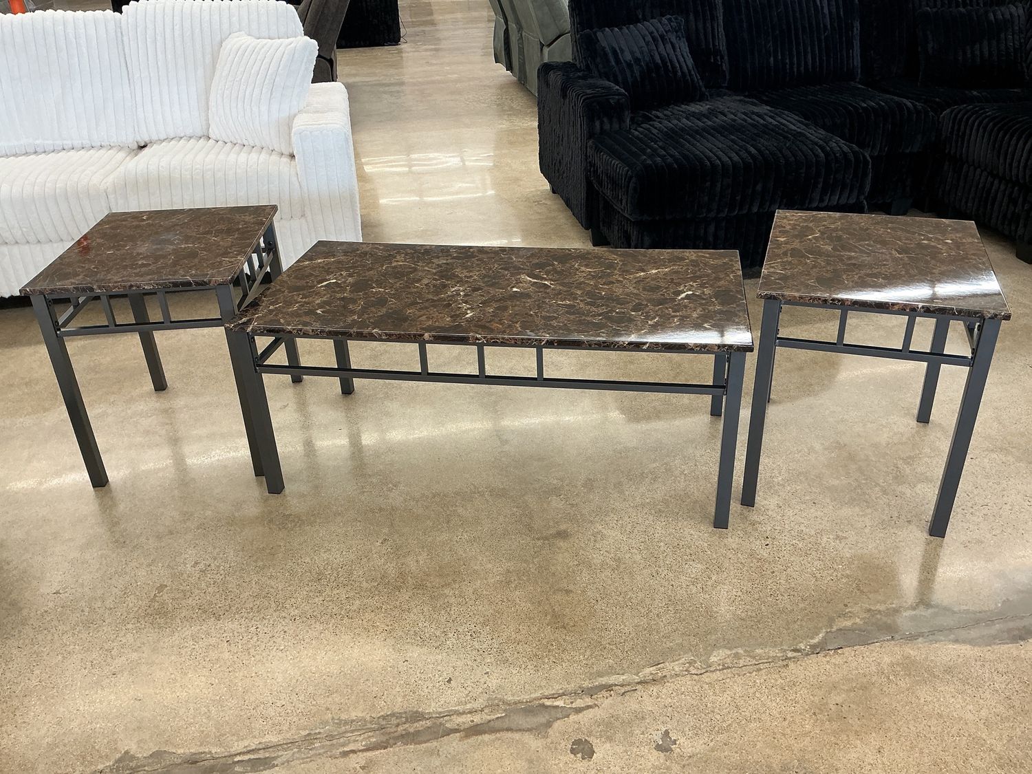 Magnolia 3 piece Coffee Table Set