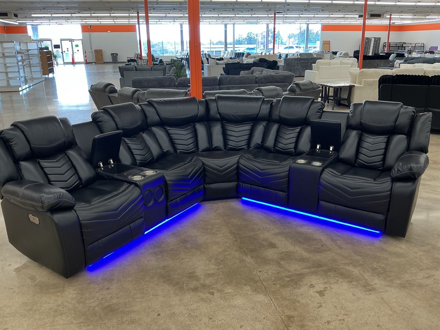 Zenith Power Recline Sectional