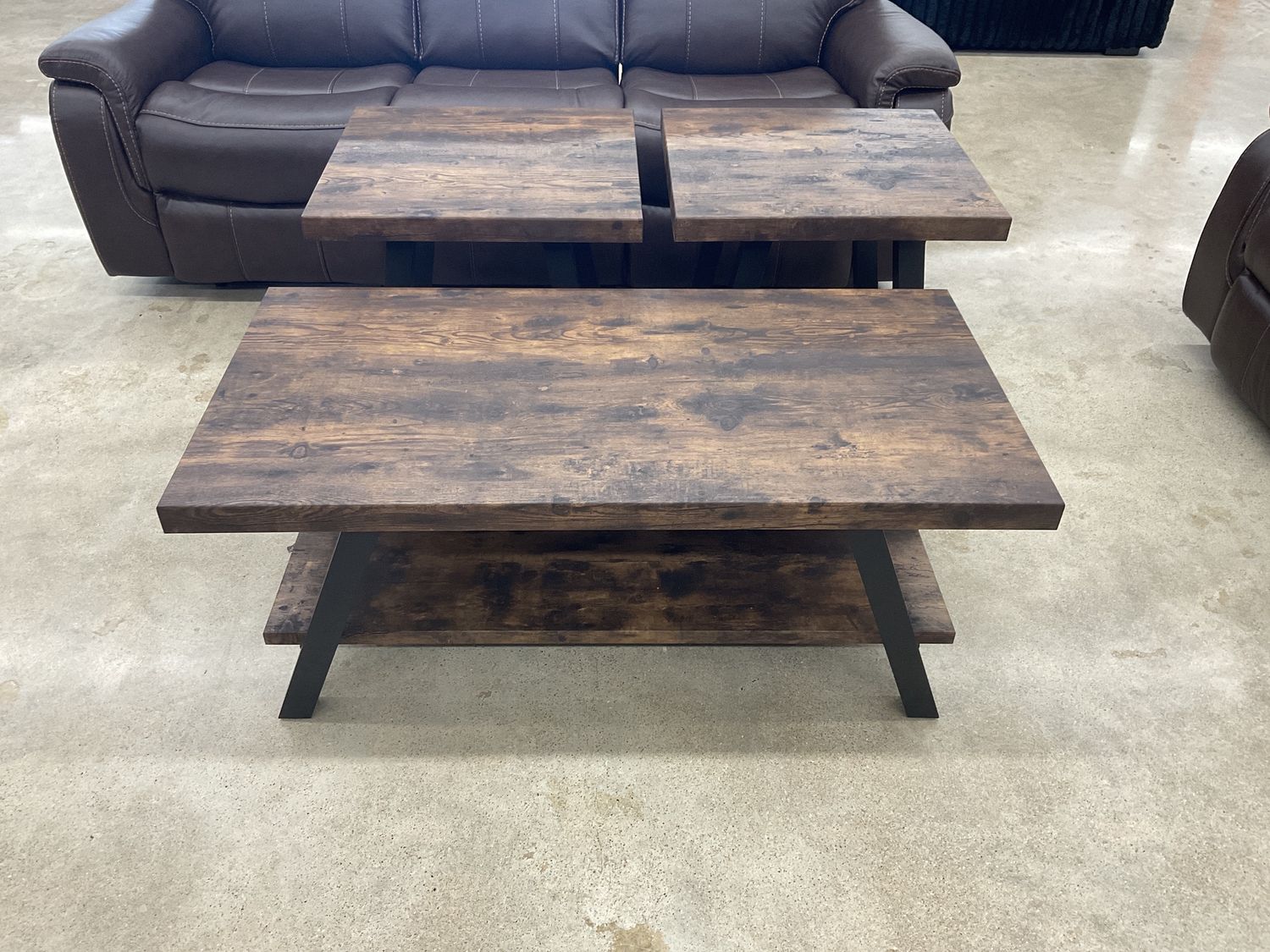 Charlotte 3pc coffee table set