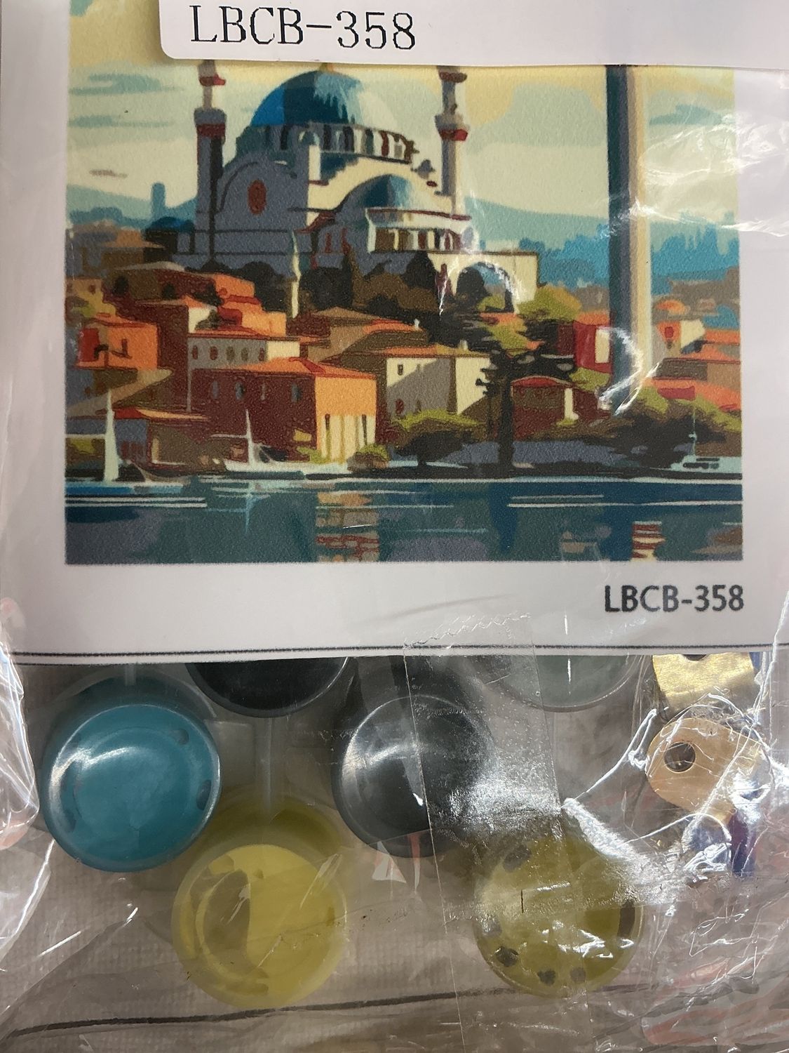 Paint by Numbers Castle