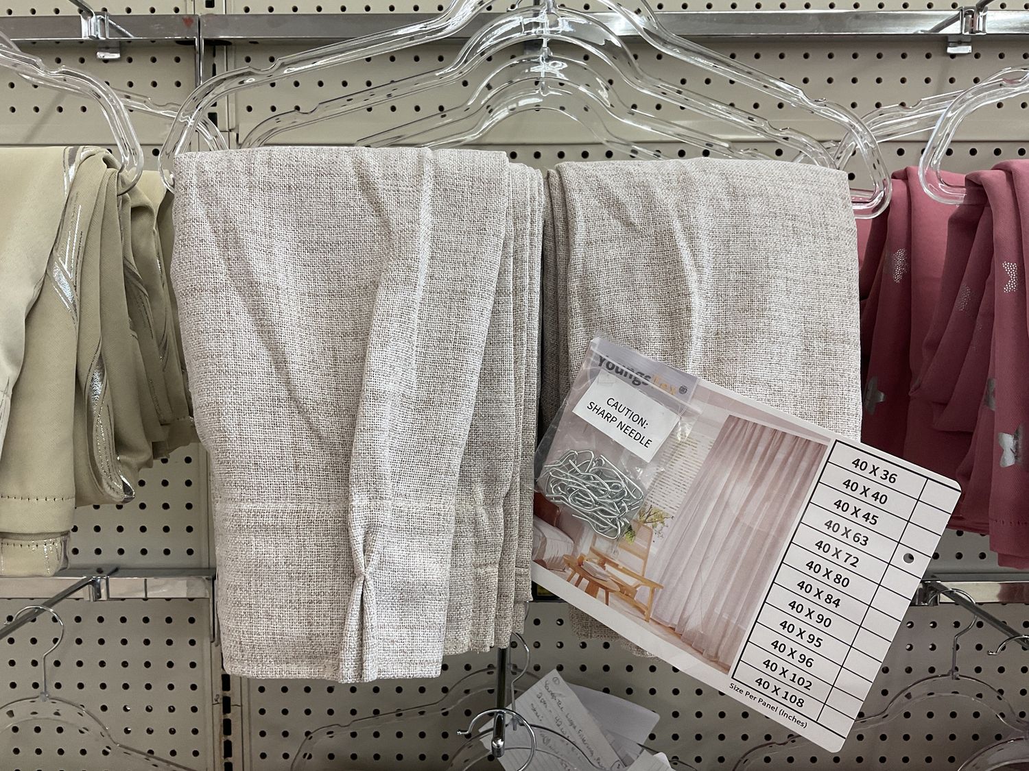 Brown Linen 2Pk (63in)