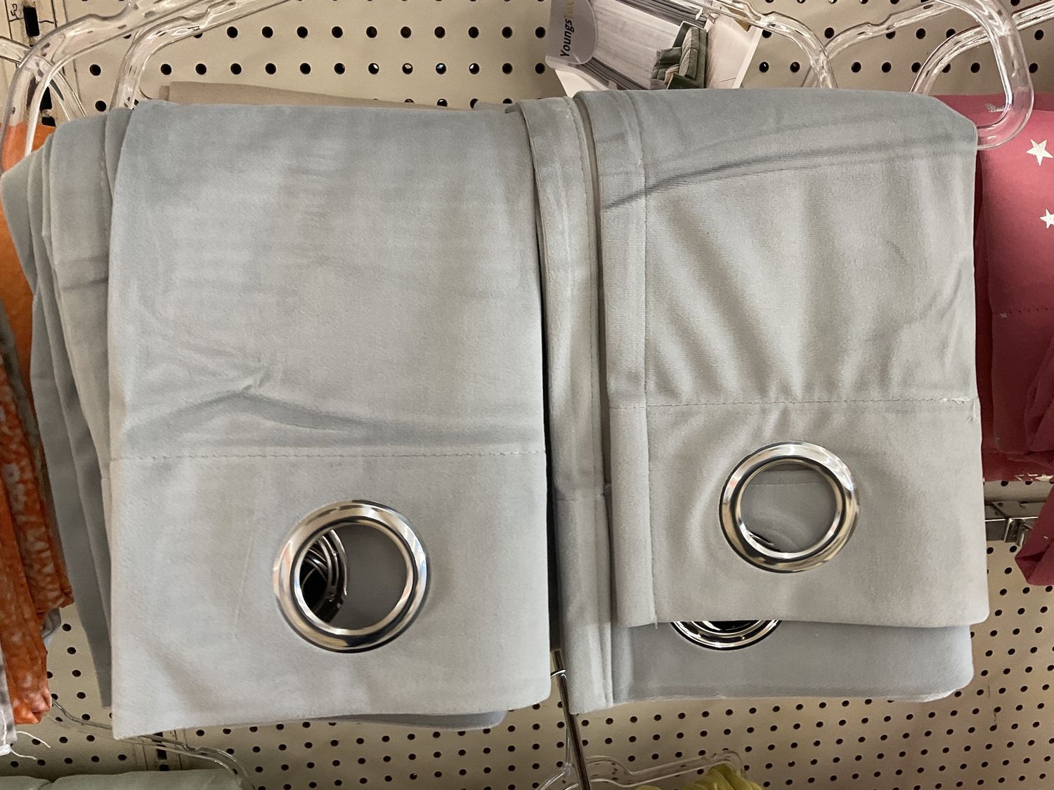 YoungTex Velvet Gray 2pk (52x63)