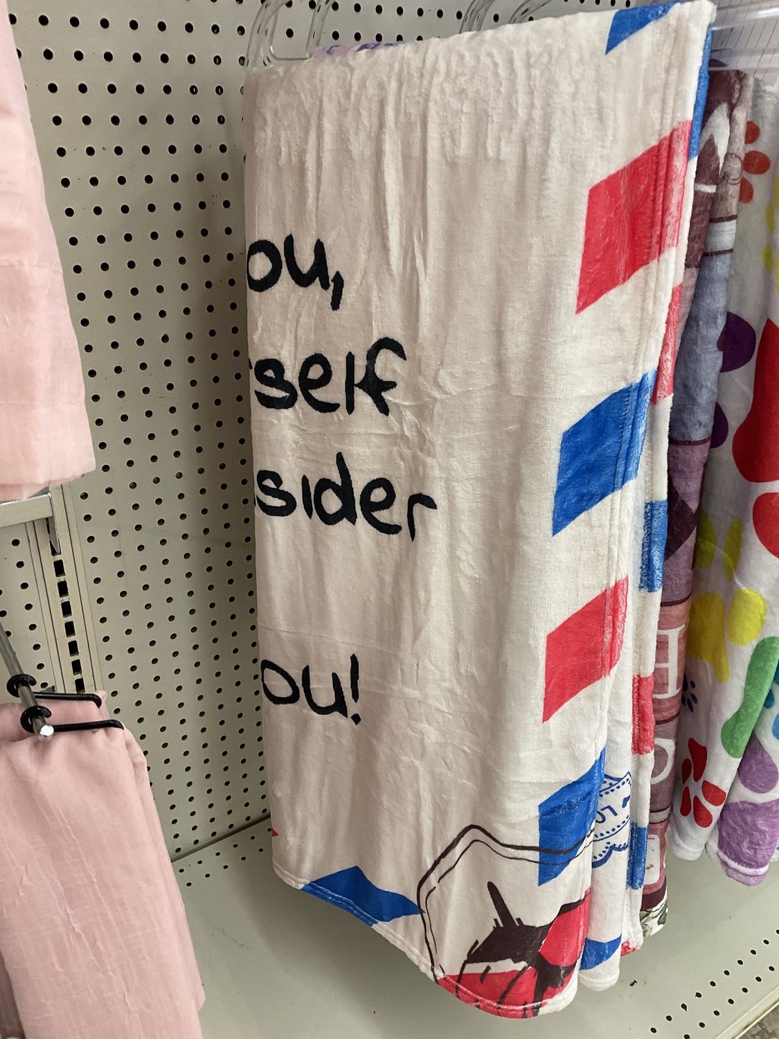 “Dear Mom” Throw Blanket