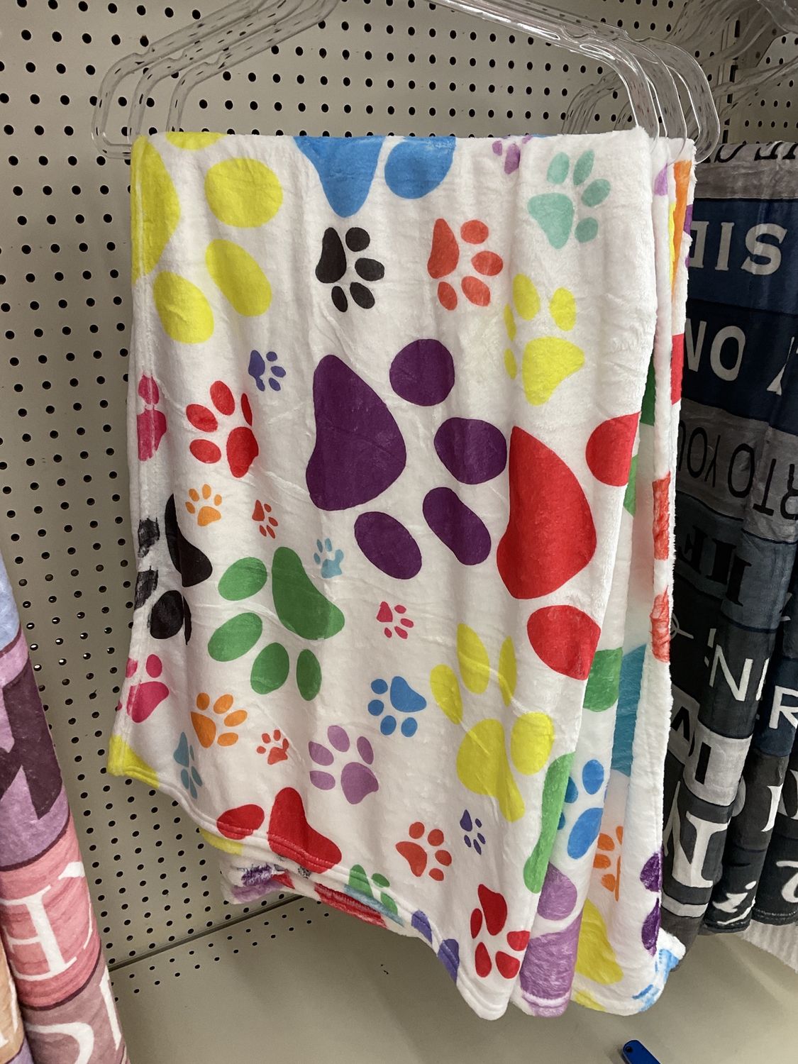 Paw Print Throw (50x40)
