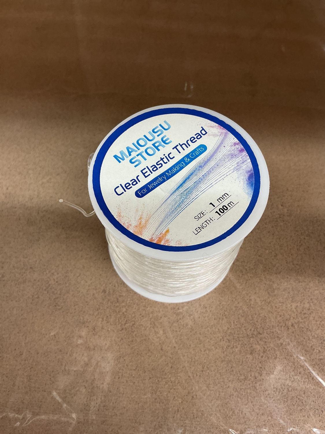Clear Elastic Thread
