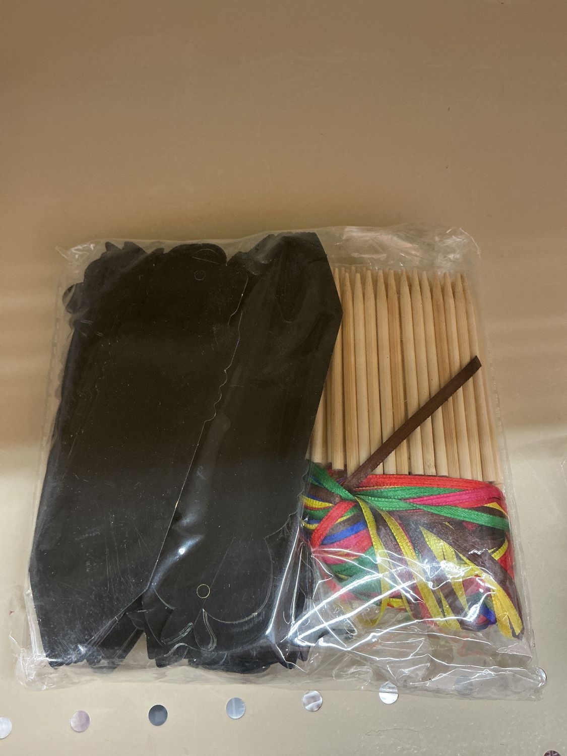 Back to School Scratch Paper Art